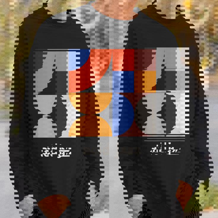 Acid Jazz ヴィンテージジャズミュージックバンド ミニマルtシャツ スウェットシャツ 彼への贈り物