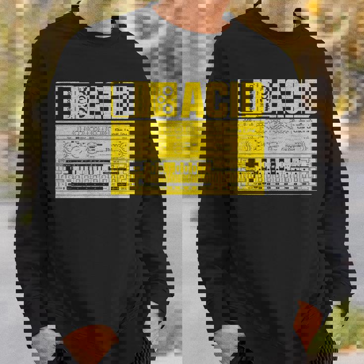 Acid Tb303 ベースペダル アナログシンセサイザー Dj Nerd スウェットシャツ 彼への贈り物