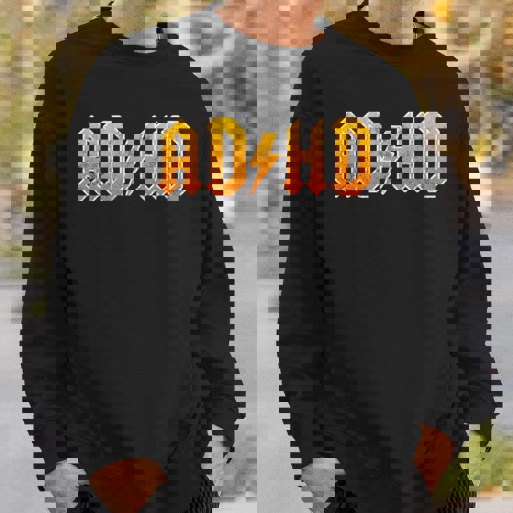 Adhd ロッカーtシャツ メンズ レディース キッズ スウェットシャツ 彼への贈り物