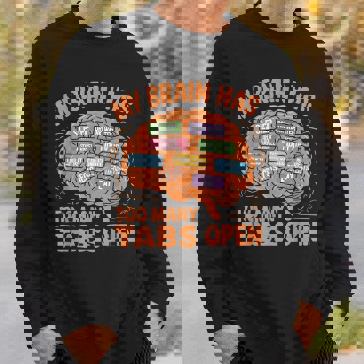 Adhd 意識 神経多様性 Adhd 脳 スウェットシャツ 彼への贈り物