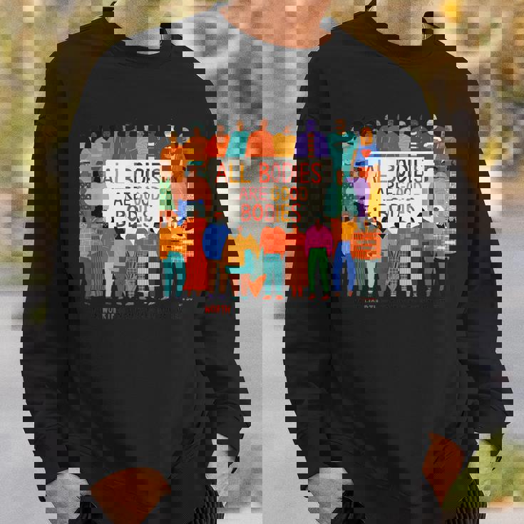 All Bodies Are Good Bodies – Body Positive – Italyデザイン スウェットシャツ 彼への贈り物