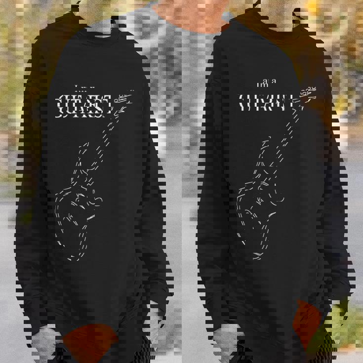 I Am A Guitarist ギター奏者 音楽 スウェットシャツ 彼への贈り物