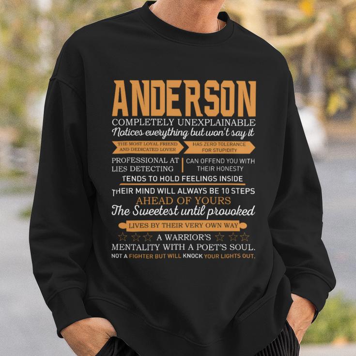 Anderson Completely Unexplainable Notices Everything But Won’T Say It Name Sweatshirt Gifts for Him