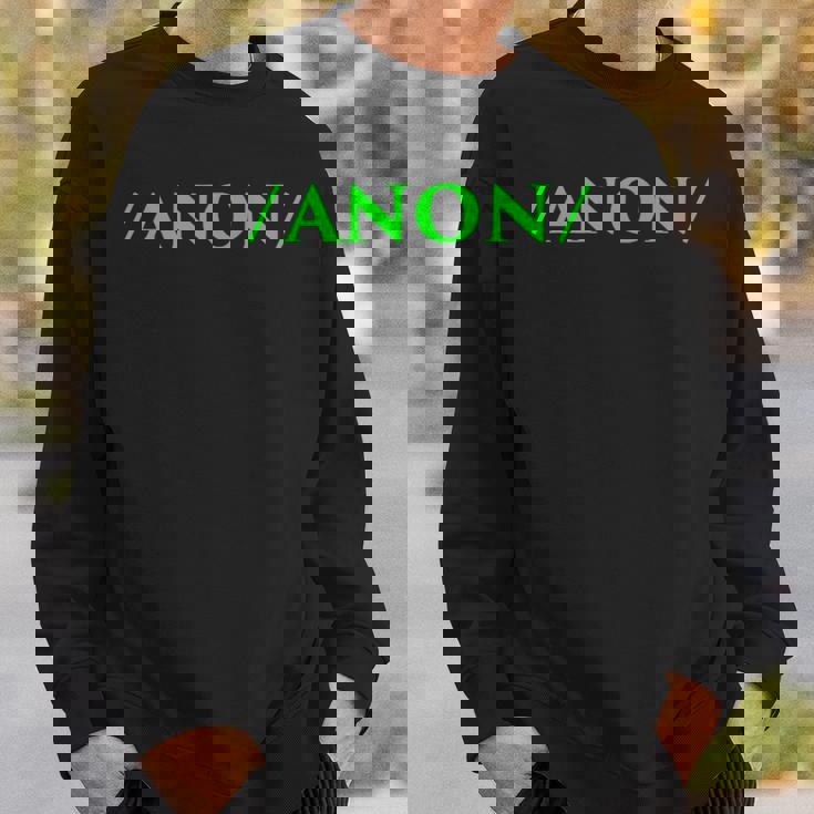 Anon Anonymous Onymous Online Lurk プロフィール ソーシャルメディア スウェットシャツ 彼への贈り物