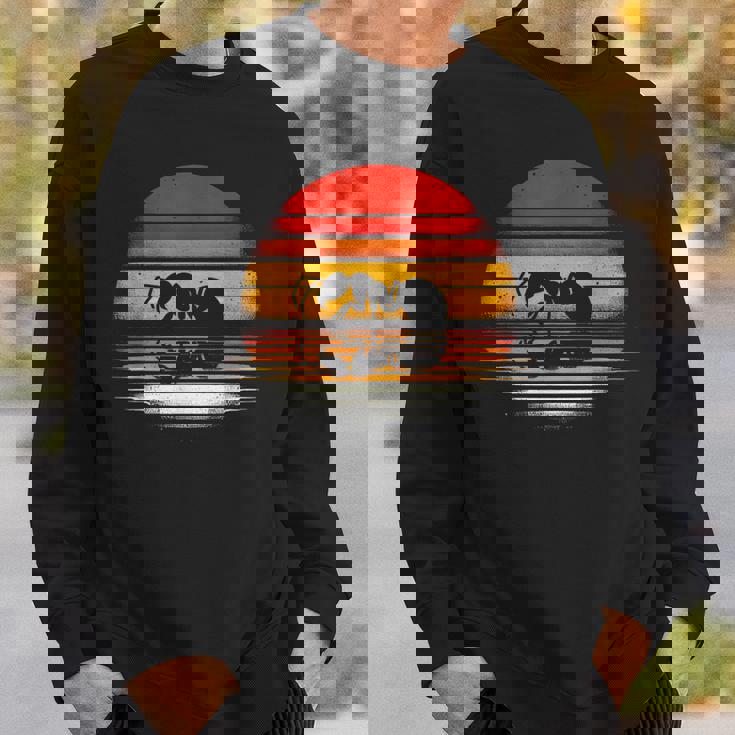 Antunset レトロスタイル サファリ ヴィンテージ 70年代の昆虫 スウェットシャツ 彼への贈り物