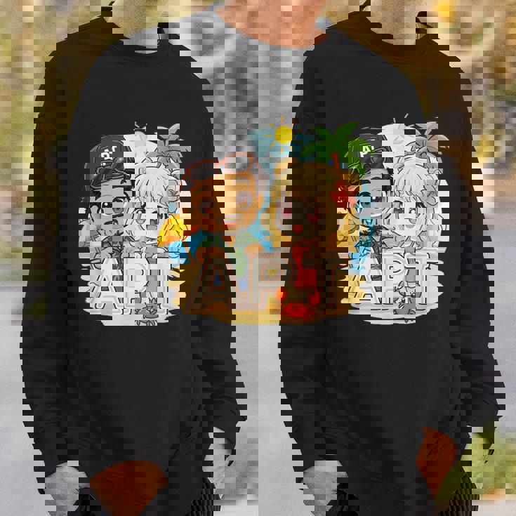 Apt Buddiesummeribes – ビーチサイドファンアドベンチャー スウェットシャツ 彼への贈り物