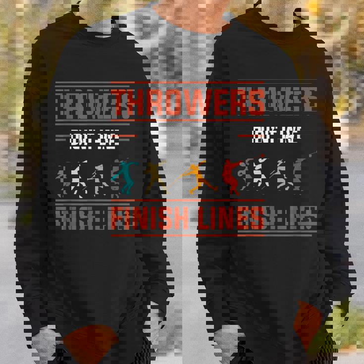 Athletics 円盤投げ ジャベリンスロー ハンマースロー ショットストライク スウェットシャツ 彼への贈り物