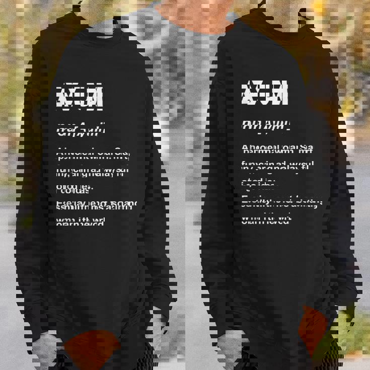 Ayumi 歩美 スウェットシャツ 彼への贈り物