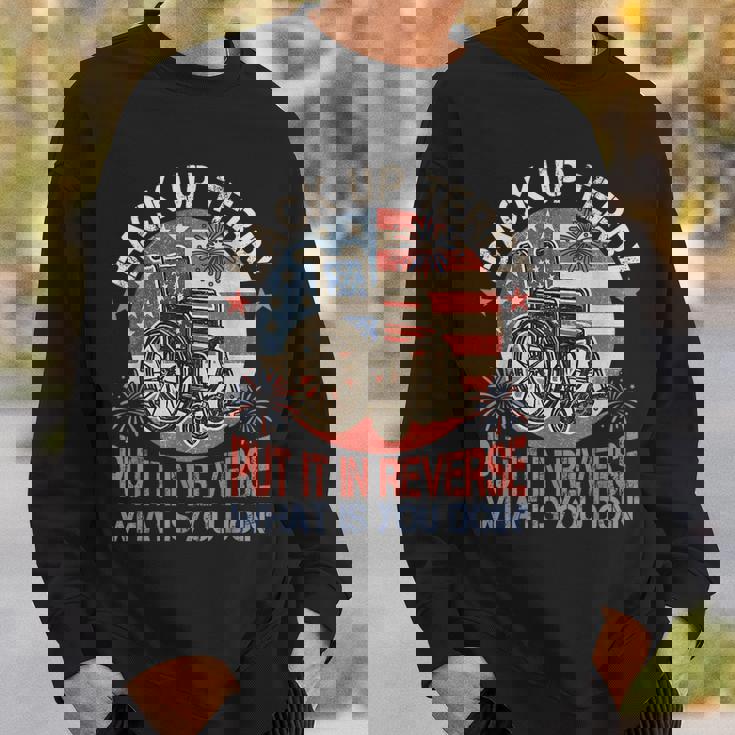 Back It Up Terry Put It In Reverse Firework 7月4日 スウェットシャツ 彼への贈り物