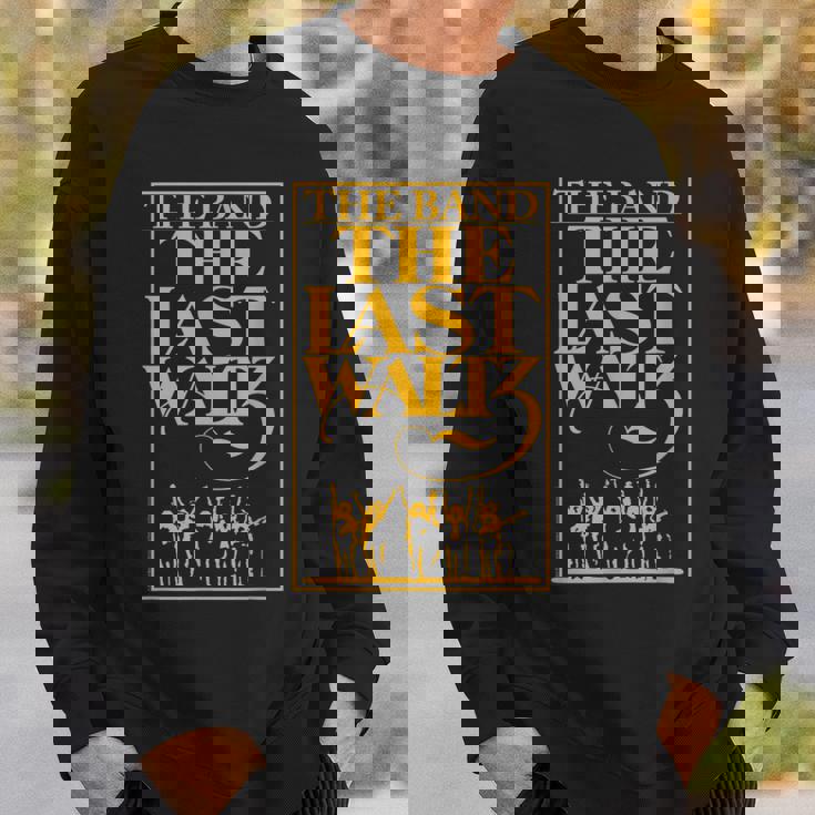 The Band The Last Waltz Yellow Print スウェットシャツ 彼への贈り物