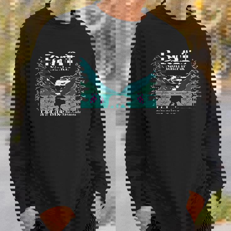 Banff National Park Lake Louise Alberta Canada Bärenberg スウェットシャツ 彼への贈り物