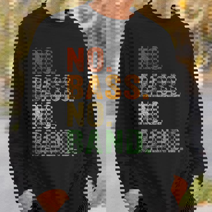 Bassist 楽器 エレキベース バンドなし スウェットシャツ 彼への贈り物