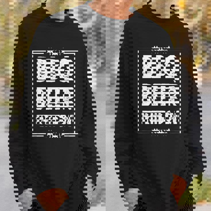 Bbq ビール 自由 スウェットシャツ 彼への贈り物