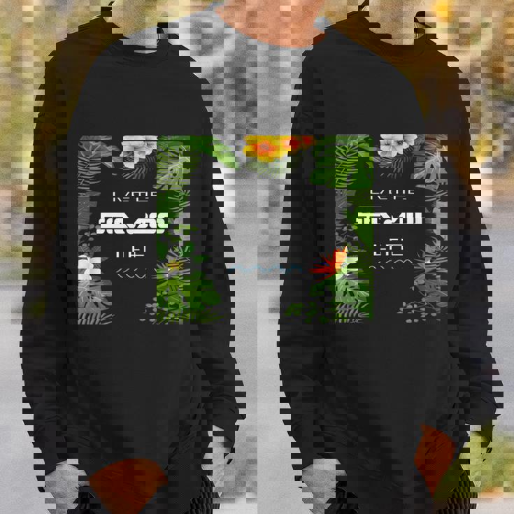 Big Wave Live Theeadoo Life ハワイアン スウェットシャツ 彼への贈り物