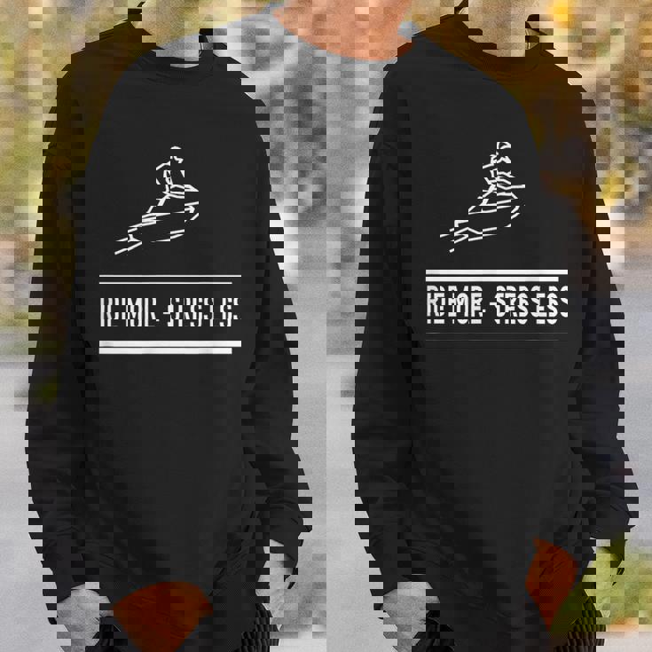 Big Wave -Eadoo Ride More、ストレスを軽減。 スウェットシャツ 彼への贈り物