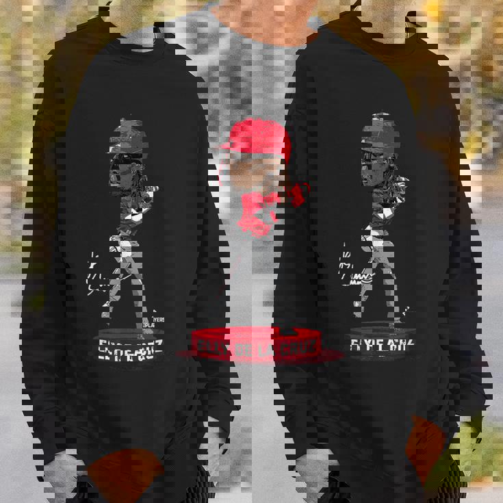 Bobblehead Elly De La Cruz Cincinnati Mlbpa スウェットシャツ 彼への贈り物