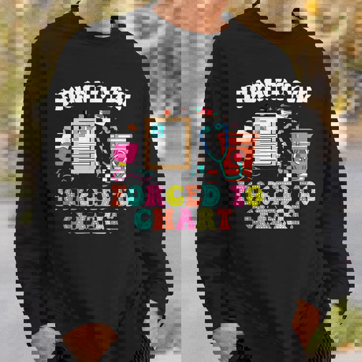 Born To Yap 強制的にチャートナース卒業 スウェットシャツ 彼への贈り物