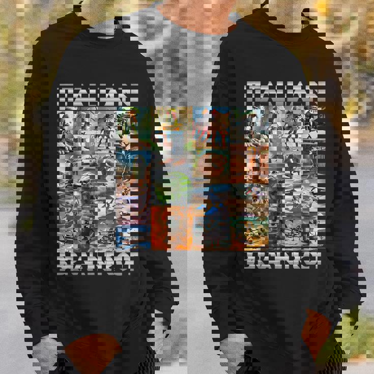 Brainrot Meme イタリアンブレイン 腐敗 イタリアンブレイン スウェットシャツ 彼への贈り物