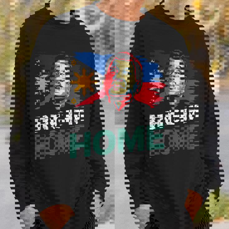 Bring Him Home サポーター Digong Duterte フィリピン Du30 スウェットシャツ 彼への贈り物