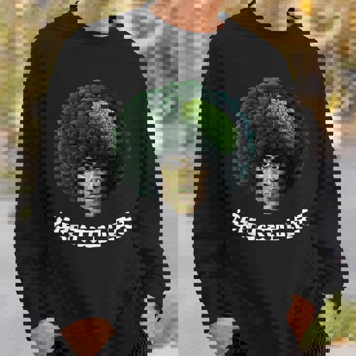 Brocco Lee ブロッコリー ブルースビーガン ベジタリアン ワードゲーム スウェットシャツ 彼への贈り物