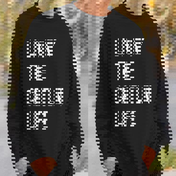 Caitlin の人生を生きている Caitlin スウェットシャツ 彼への贈り物