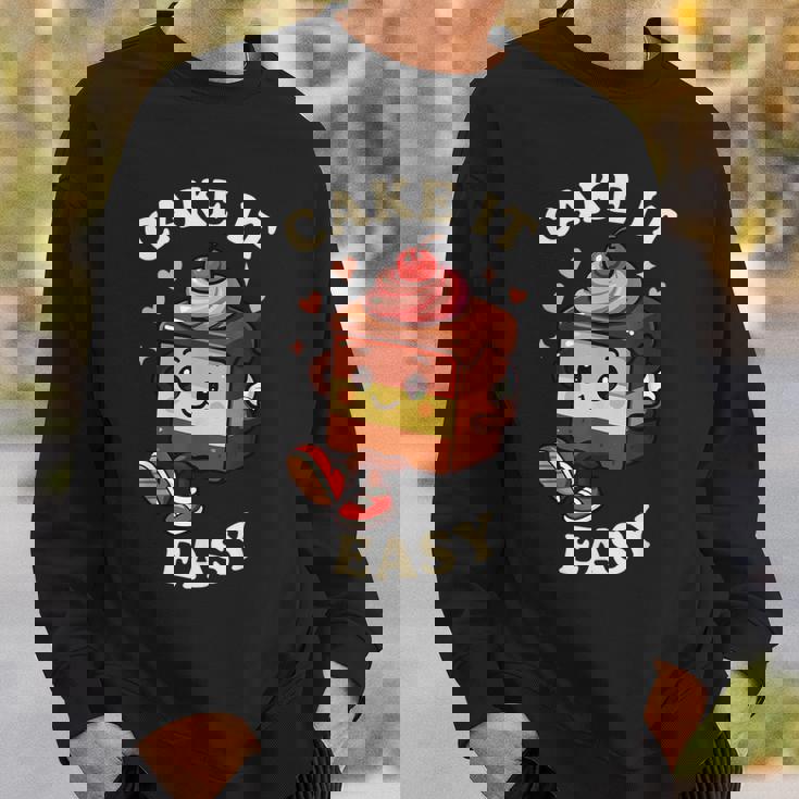 Cake It Easy Take It Easy Fruit スウェットシャツ 彼への贈り物