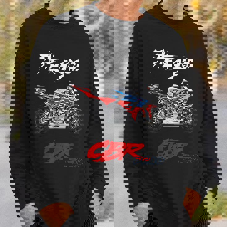 Cbr、オートバイ、オートバイ、ロードレース、バイカー、スポーツバイク、Pc40。 スウェットシャツ 彼への贈り物