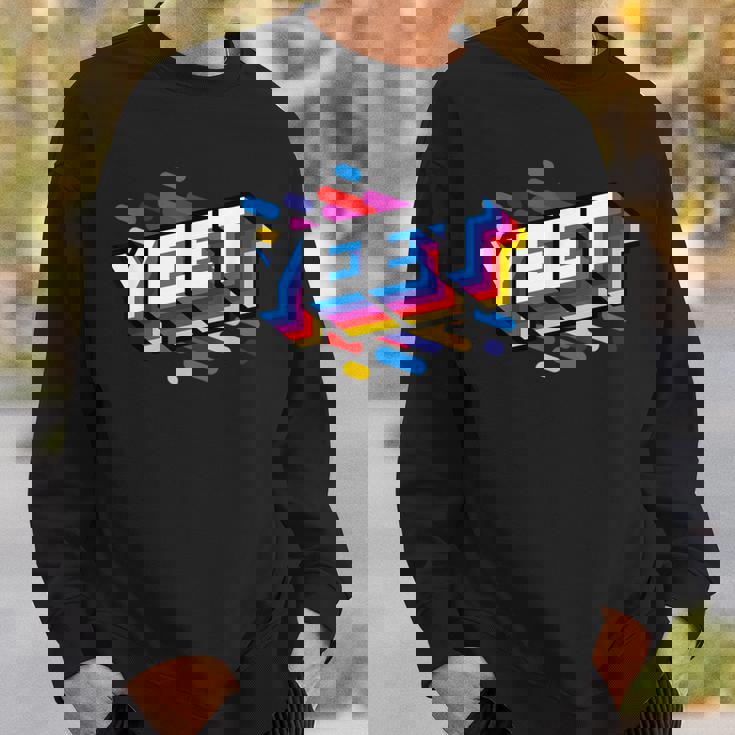 Celebration Yeet キッズ トレンディ ミーム スローガン Yeeting スウェットシャツ 彼への贈り物