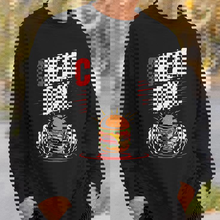 Cheat Day チート・デイ フィットネス 気ままなジム ブレイク ダイエット 冷え込む日 スウェットシャツ 彼への贈り物