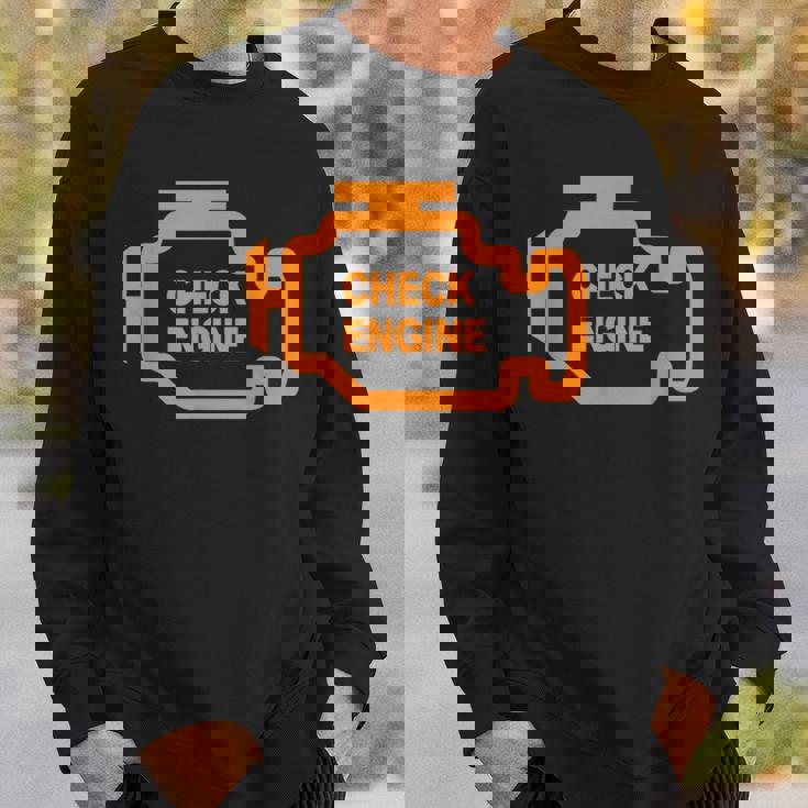 Check Engine Light スウェットシャツ 彼への贈り物