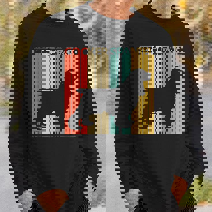 Cockerpaniel アメリカン・コッカー・スパニエル スウェットシャツ 彼への贈り物