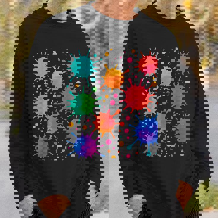 Colorplash アートtシャツ スウェットシャツ 彼への贈り物