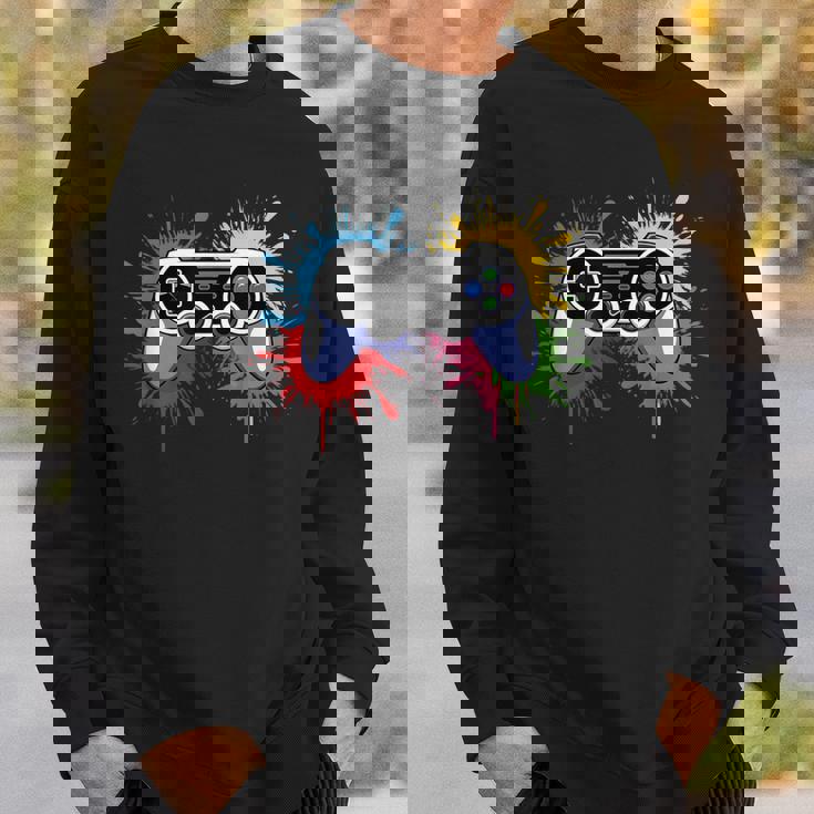 Control All Theideo Game Controller ゲーマー ボーイズ メンズ スウェットシャツ 彼への贈り物