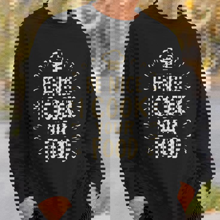 I Cook Your Food 料理 面白い クック シェフ 料理 スウェットシャツ 彼への贈り物