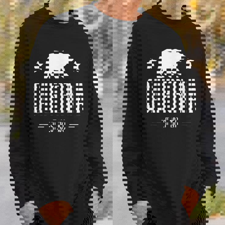 Cool California Republic カリフォルニアギフト カリフラッグ スウェットシャツ 彼への贈り物