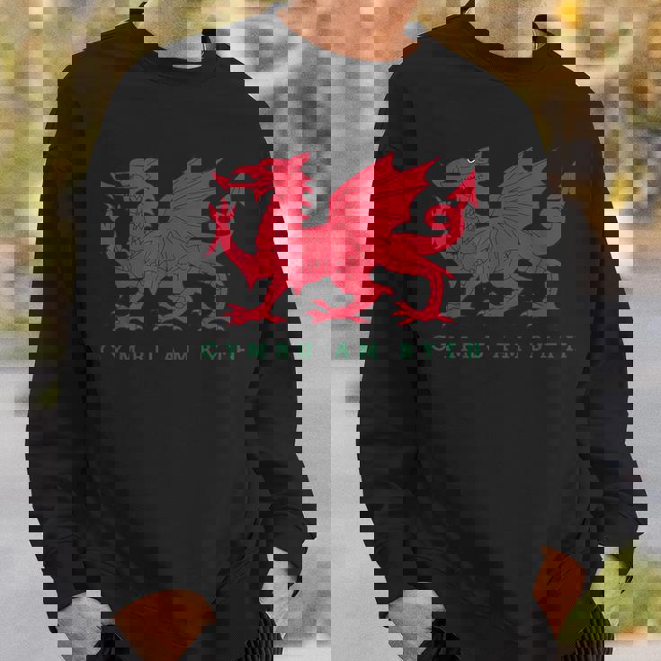 Cymru Am Byth ウェールズ ラグビー ドラゴンウェールズ プレイヤープライドギフト スウェットシャツ 彼への贈り物
