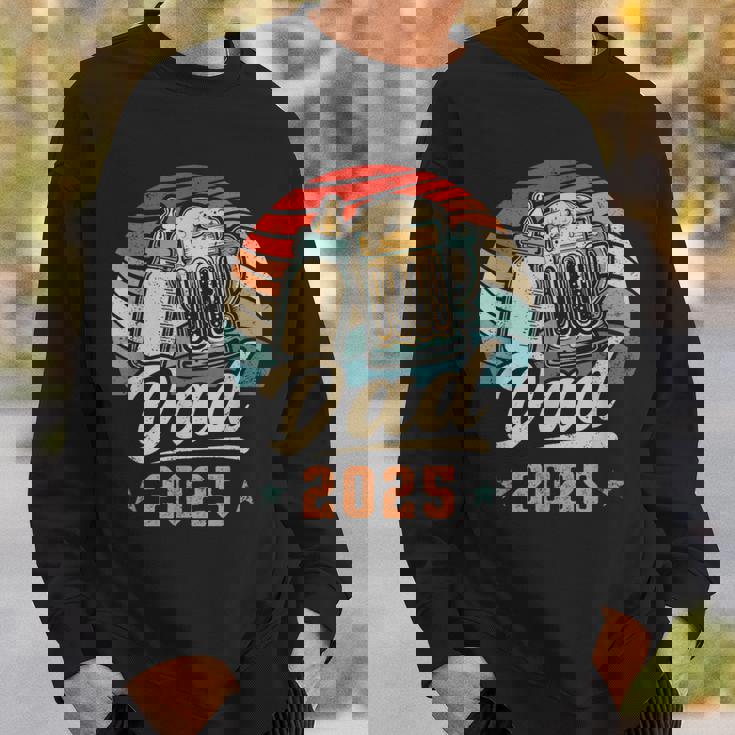 Dad 2025 年のパパ 初めての父の日 若いパパ 新しいパパ スウェットシャツ 彼への贈り物