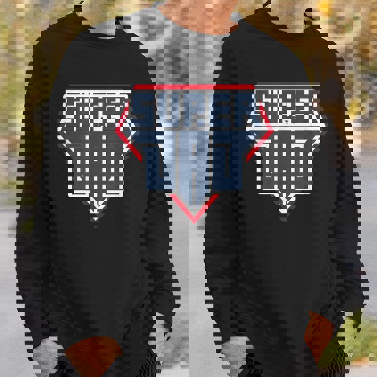 Daddy Dad Happy Father's Dayuper Best Graphic スウェットシャツ 彼への贈り物