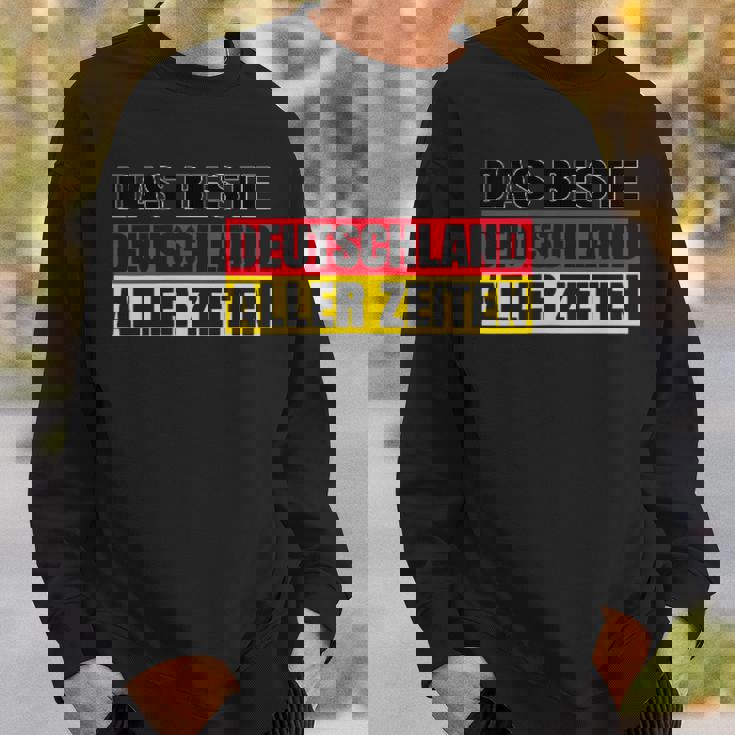 Das Beste Deutschland Aller Zeiten。 スウェットシャツ 彼への贈り物