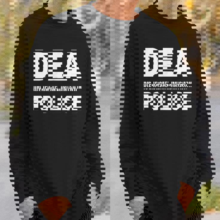 Dea 警察官 麻薬取締局 フロントサイド スウェットシャツ 彼への贈り物