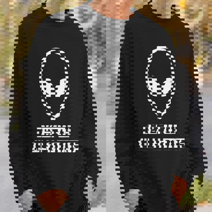 Destroy All Humans Ufo 宇宙 宇宙人 宇宙人 宇宙人 宇宙人 宇宙人 スウェットシャツ 彼への贈り物