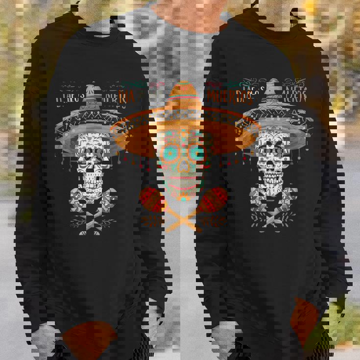 Dia -De-Los- Muertosグラフィック スウェットシャツ 彼への贈り物