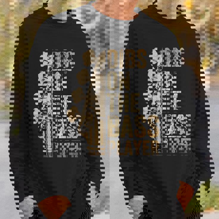 Dibs On The Bass Player ギターミュージシャン スウェットシャツ 彼への贈り物