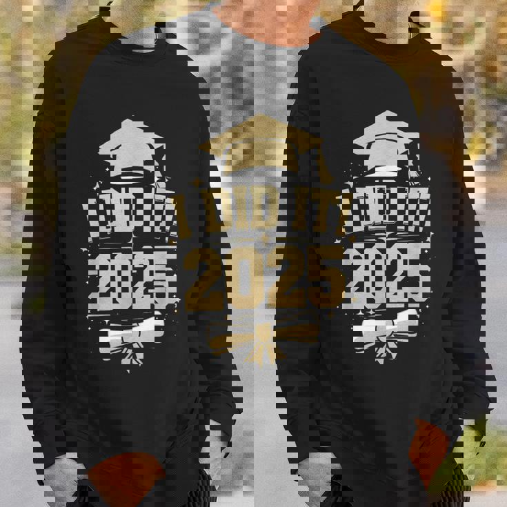 I Did It Graduate 2025 2025年卒業クラス スウェットシャツ 彼への贈り物