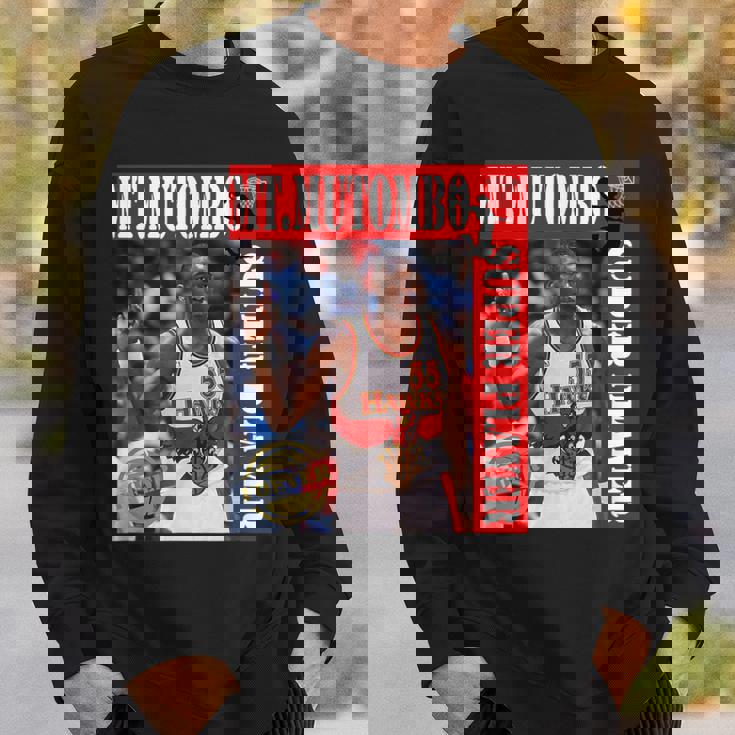 Dikembe Mutombo_Nba_001 スウェットシャツ 彼への贈り物