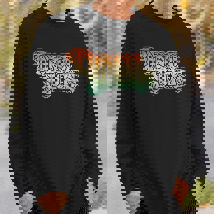 Discoucks 1970S Retrointage DesgastadoCamisa de entrenamiento Regalos para él