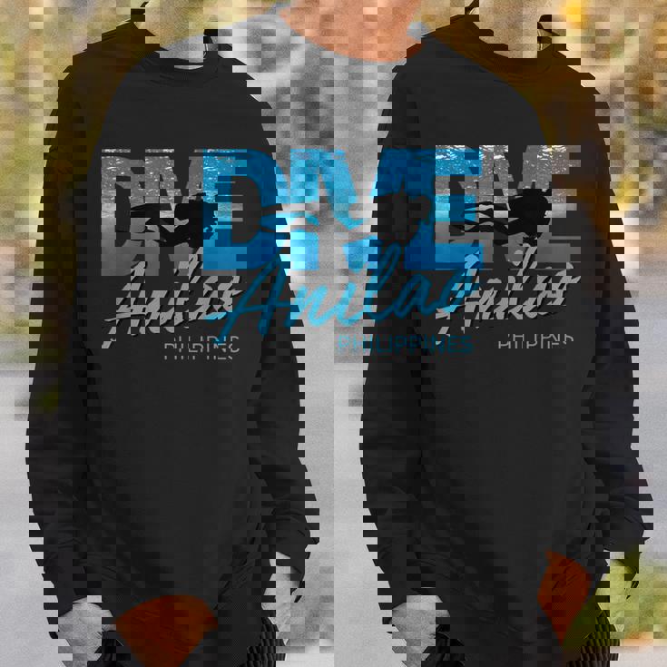 Dive Anilao フィリピンスキューバダイビングトリップダイバーtシャツ スウェットシャツ 彼への贈り物