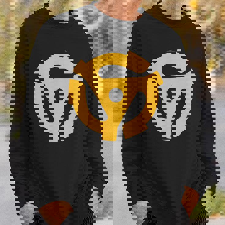 Dj 45Rpmアダプター ターンテーブルミュージック スウェットシャツ 彼への贈り物