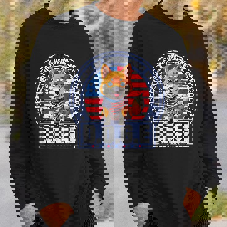 Doge DOGE 政府効率省 スウェットシャツ 彼への贈り物