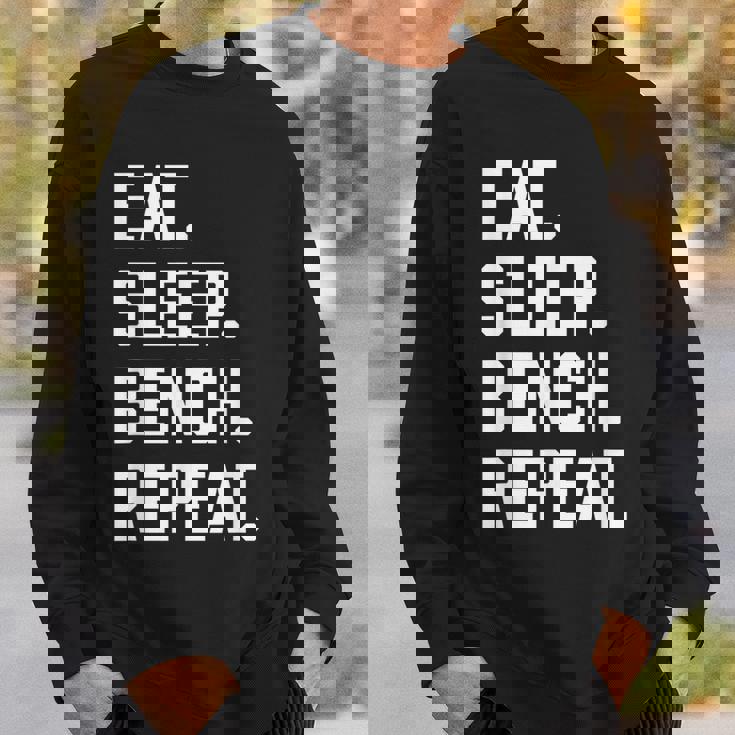 Eatleep ジム ワークアウト トレーニング ベンチプレス ウエイトリフティング スウェットシャツ 彼への贈り物